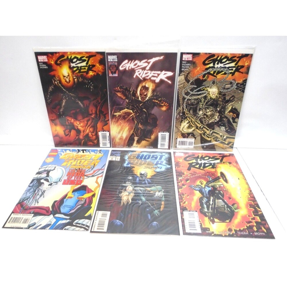 Marvels Ghost Rider Comic books Lot of 6 Daniel Way Jason Aaron Lot #1